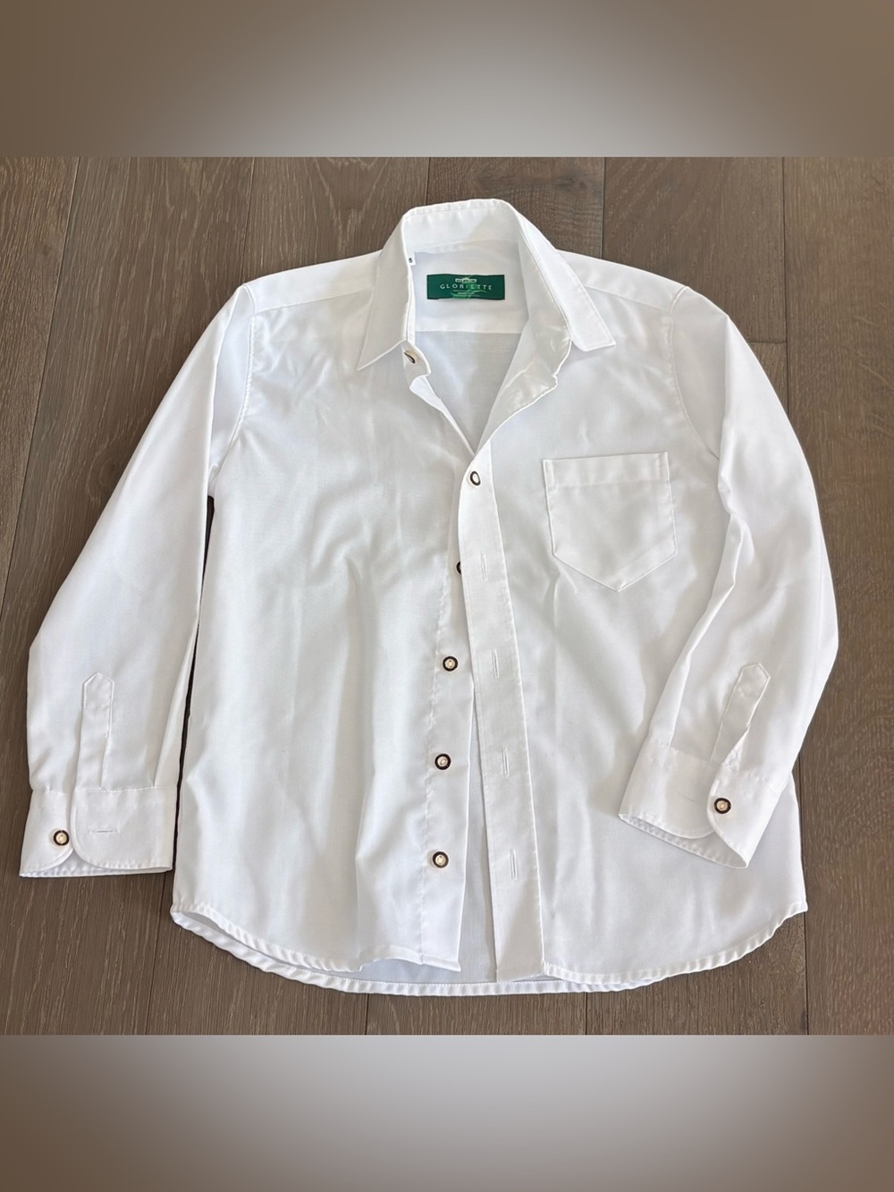 Classic White Button-Down Shirt for Kids